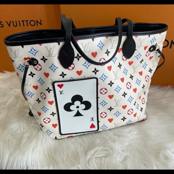 RARE🎈Mint condition Louis Vuitton Neverfull MM White - Picture 6 of 14